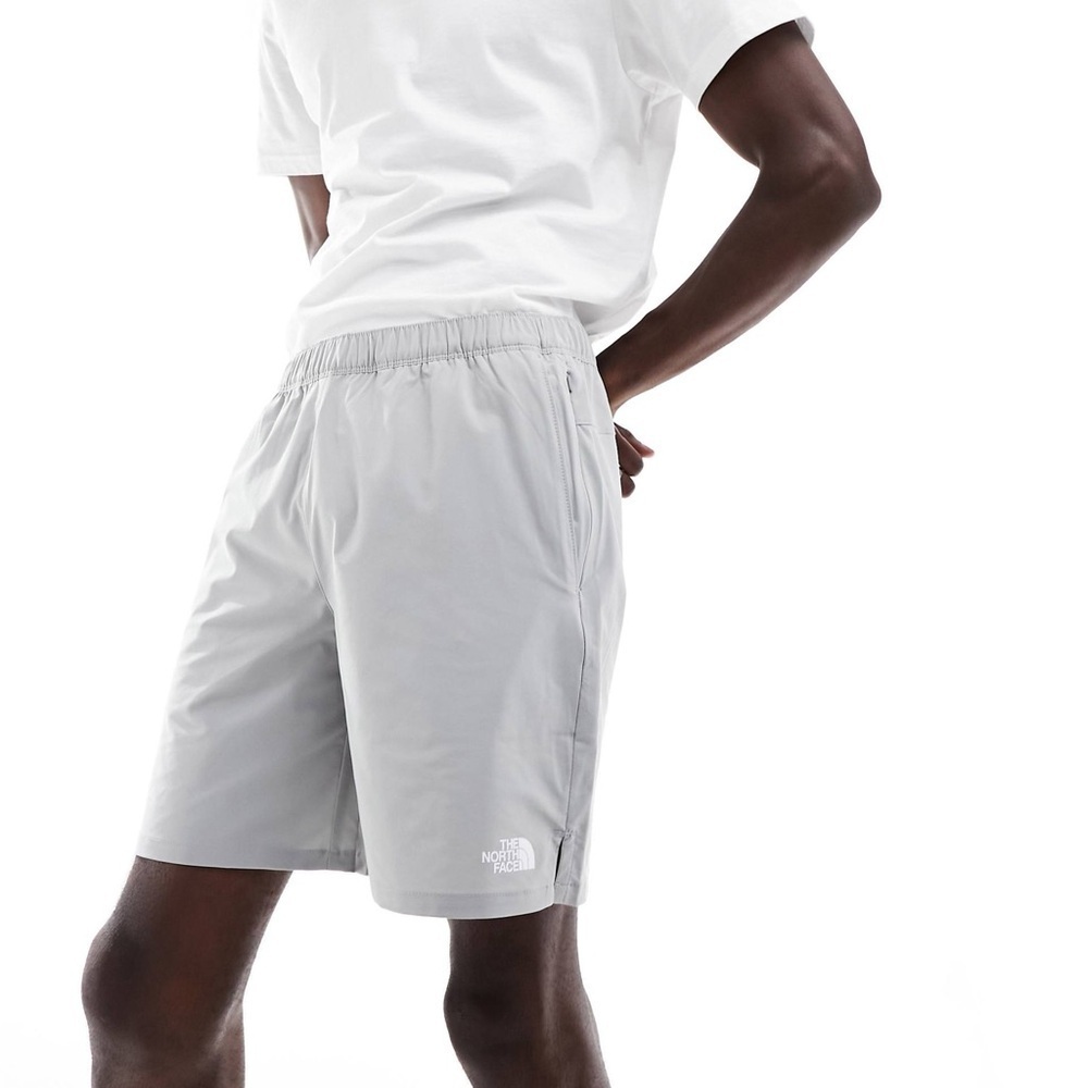 The North Face Men's Light Gray Athletic Shorts
